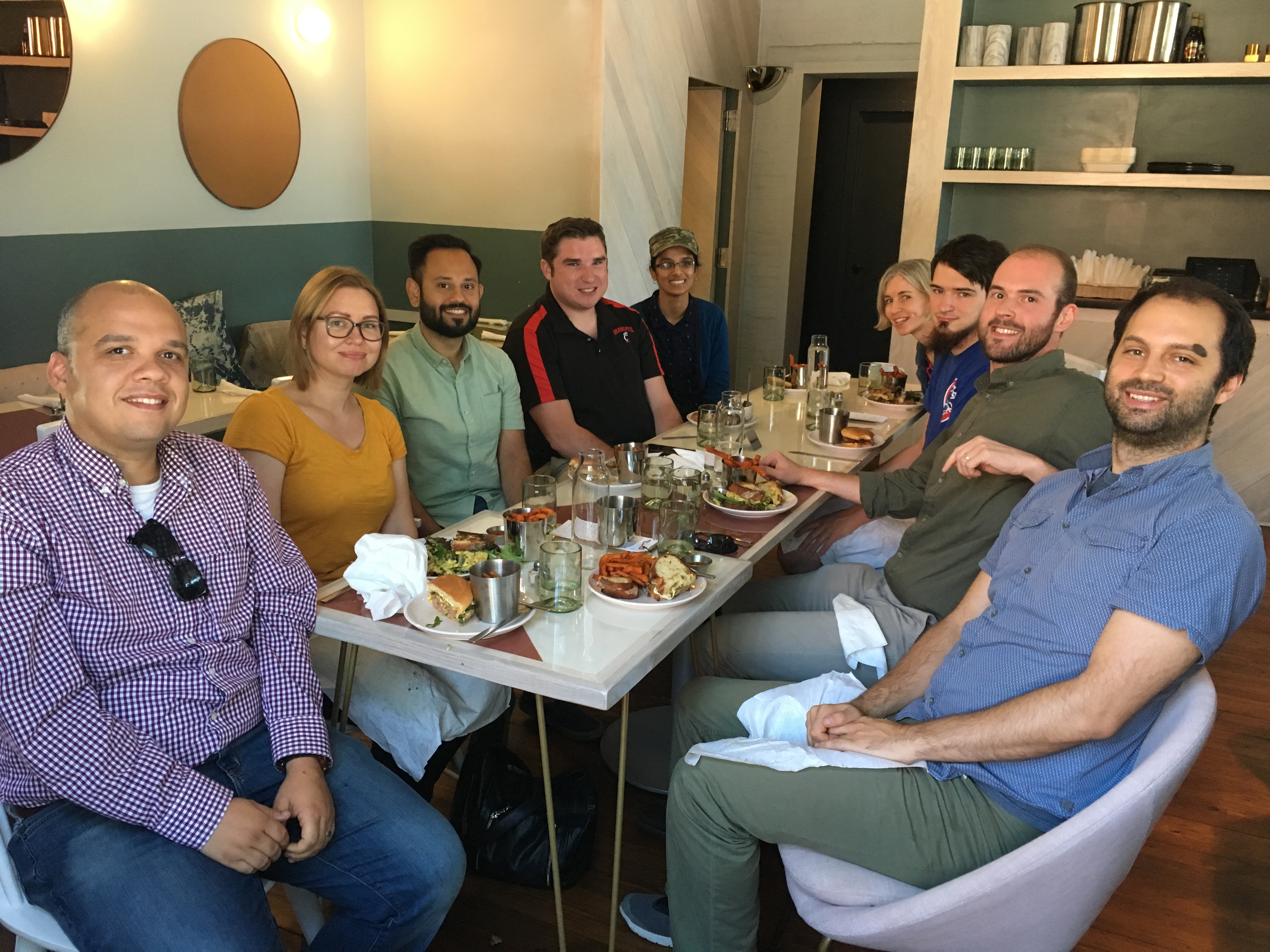 Group lunch 2019